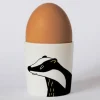 Repeat Repeat Happiness Badger Egg Cup- Egg Cups