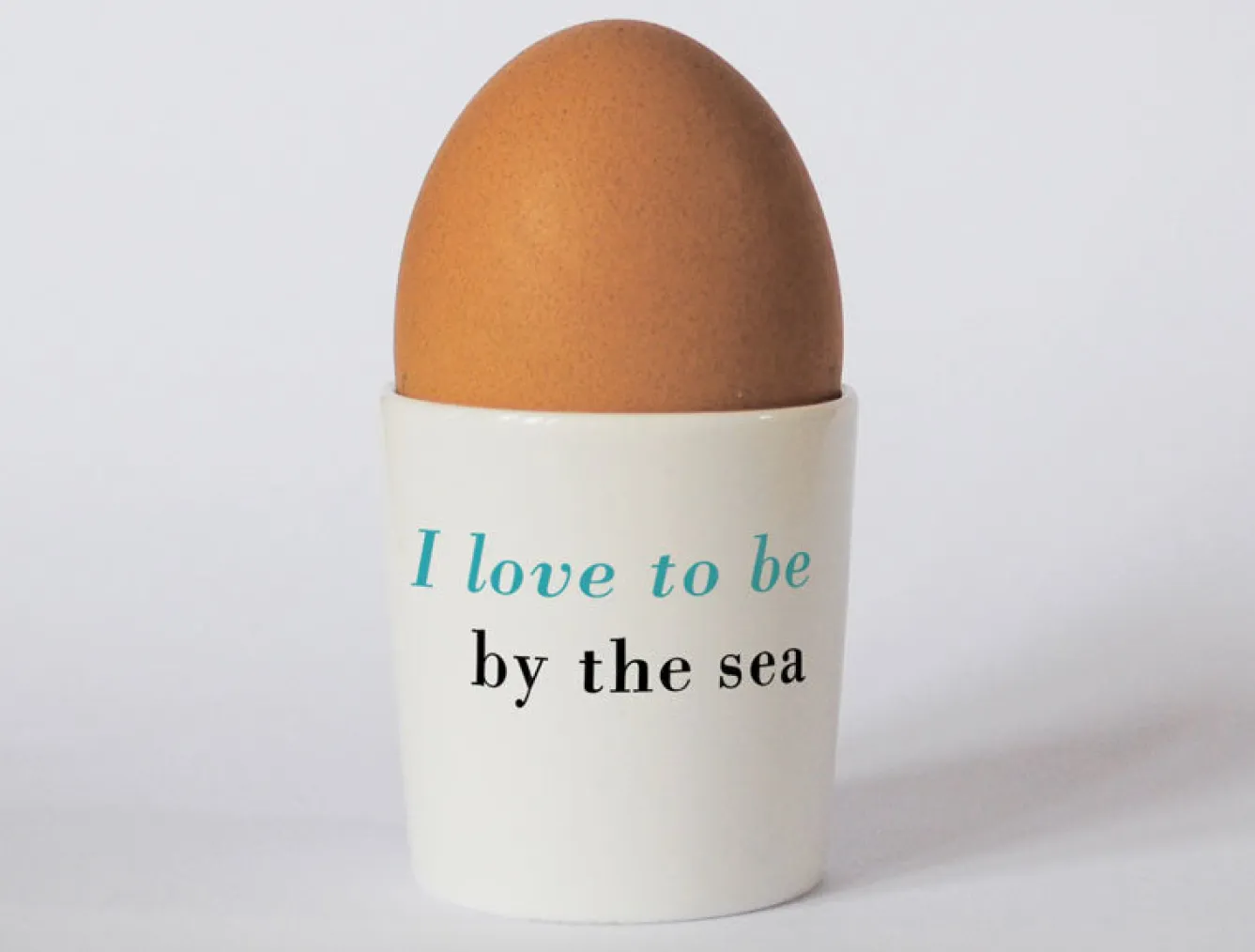 Repeat Repeat Happiness Boat Egg Cup- Egg Cups