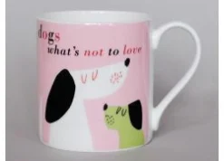 Repeat Repeat Happiness Dog Olive Mug- Animals|Animals