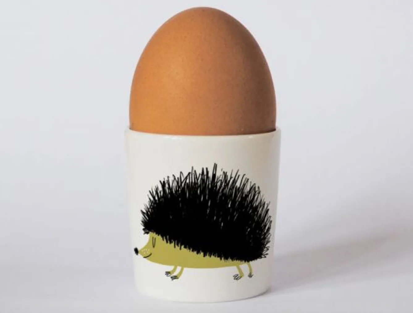 Repeat Repeat Happiness Hedgehog Egg Cup- Egg Cups
