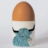Repeat Repeat Happiness Highland Cow Egg Cup- Easter|Gardening