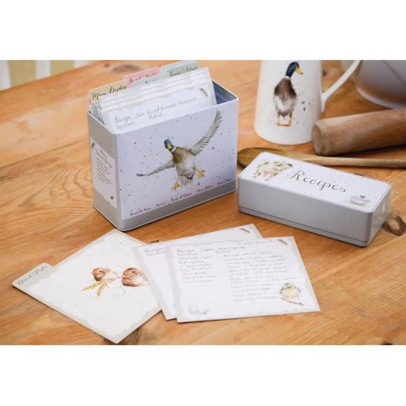Wrendale Designs 'Happiness is Homemade' Recipe Tin- Pets