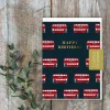 Toasted Crumpet Happy Birthday - Buses - Greetings Card- Greeting Cards