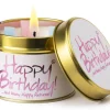 Lily-Flame Happy Birthday Scented Candle- Home Fragrance