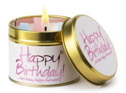 Lily-Flame Happy Birthday Scented Candle- Home Fragrance