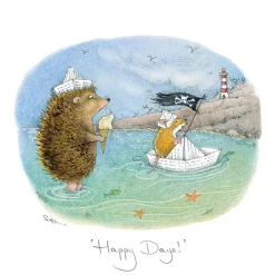 Moongazer Cards Happy Days Greeting Card- Greeting Cards