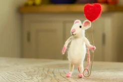 Sew Heart Felt Happy Heart Balloon Mouse- Valentine's Day|Children
