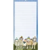 Emma Ball Happy Sheep in Hats Lined Magnetic Pad- Stationery