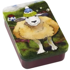 Emma Ball Happy Sheep Mini Slider Tin- Storage