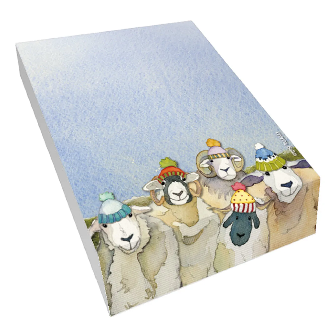 Emma Ball Happy Sheep Slant Pad- Stationery