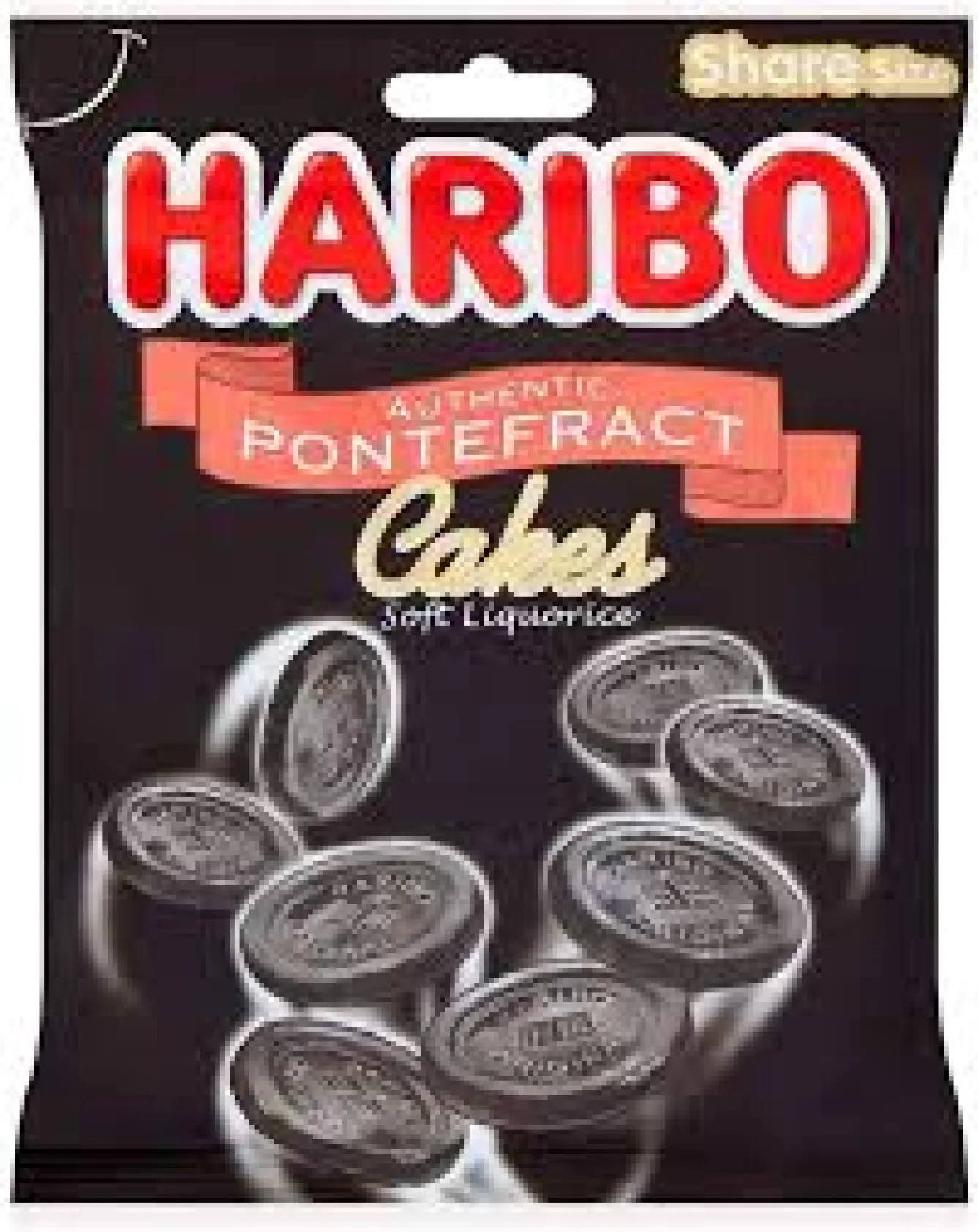 Tea & Biscuits Haribo Pontifract Cakes Bag 160g- Sweets/Candy