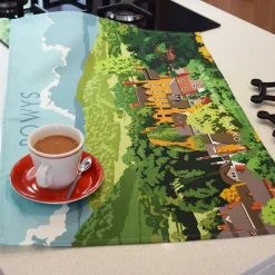 Town Towels Hay-on-Wye - Powys Tea Towel- Tea|Tea Towels