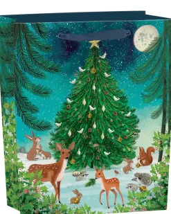 Roger La Borde Heart of the Forest Medium Gift Bag- Christmas Decorations|Christmas