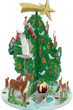 Roger La Borde Heart of the Forest Pop and Slot Advent- Christmas Decorations|Christmas