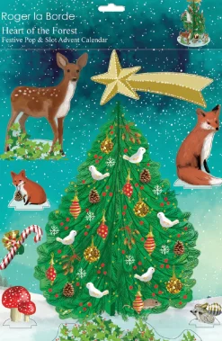 Roger La Borde Heart of the Forest Pop and Slot Advent- Christmas Decorations|Christmas