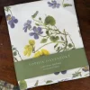 Sophia Davenport Heart's Ease and Heath Dog Violet Linen Union Tea Towel- Tea|Tea Towels
