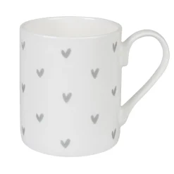 Sophie Allport Hearts 'Grey' Mug- Valentine's Day|Tea