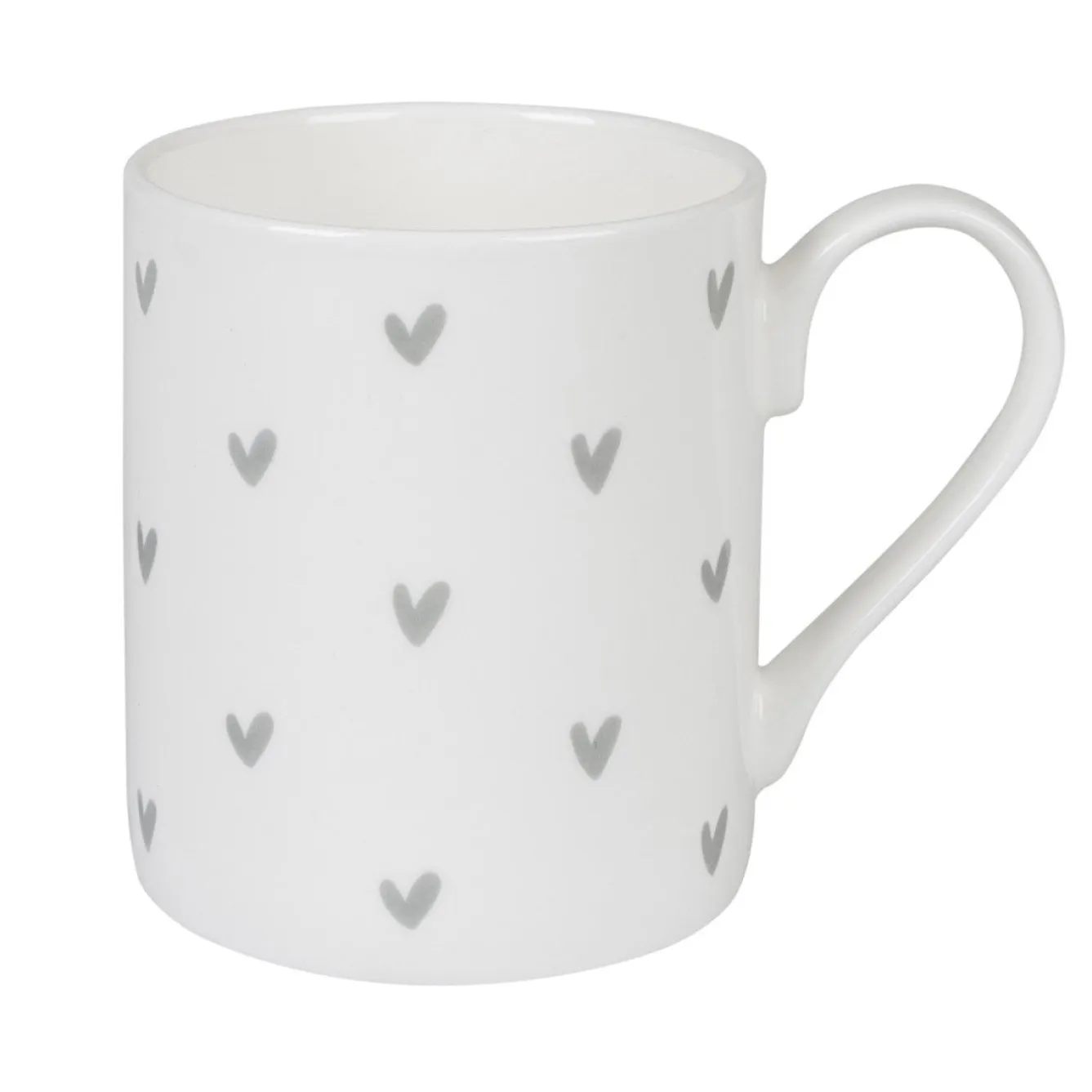 Sophie Allport Hearts 'Grey' Mug- Valentine's Day|Tea