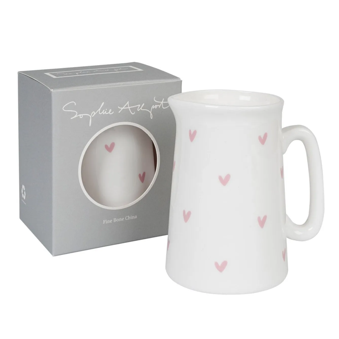 Sophie Allport Hearts Jug- Valentine's Day|Tea