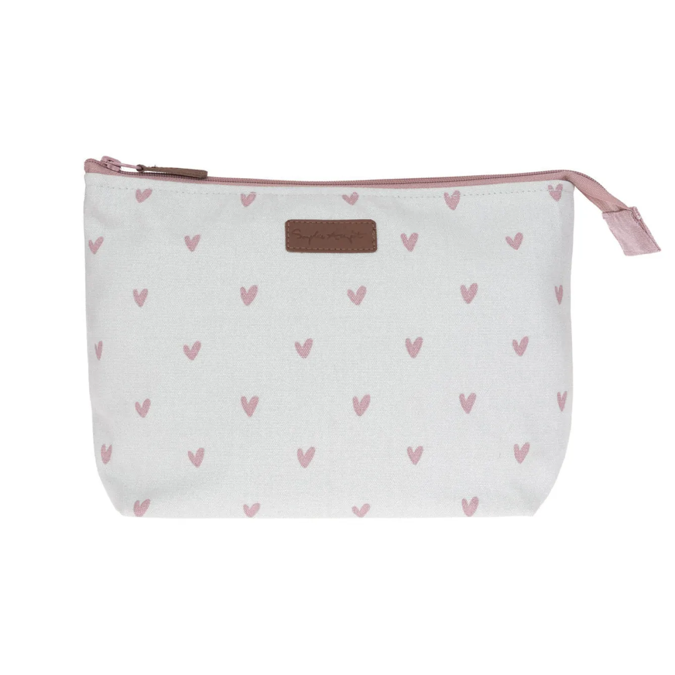 Sophie Allport Hearts Large Canvas Wash Bag- Valentine's Day|Bags