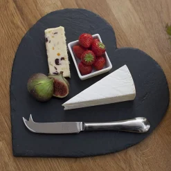 Selbrae Heart Slate Cheese Board- Valentine's Day|Tea