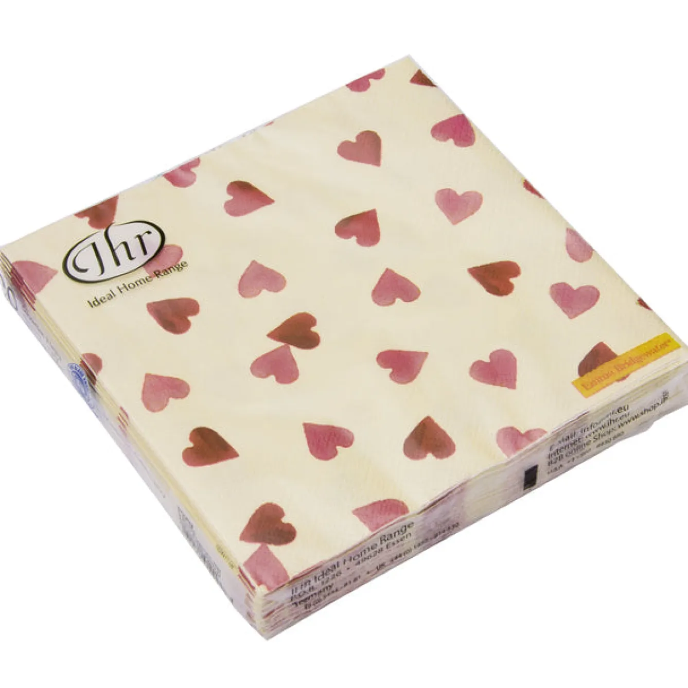 Emma Bridgewater Hearts Napkins- Valentine's Day