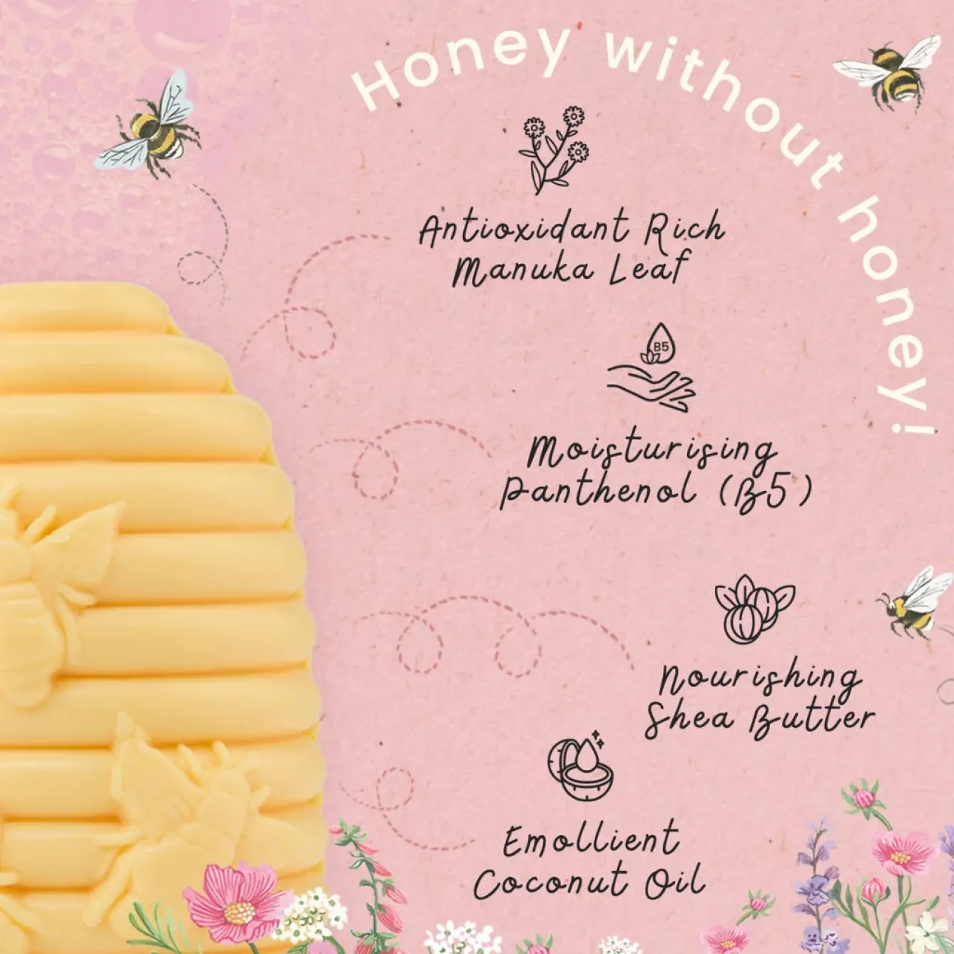 Heathcote & Ivory Heathcote & Ivory Busy Bee Beehive Soap- Soaps & Lotions