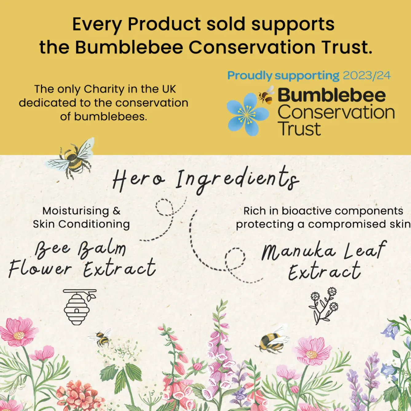 Heathcote & Ivory Heathcote & Ivory Busy Bee Hand and Lip Hand Tin- Soaps & Lotions