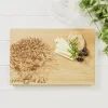 Selbrae Hedgehog Oak Serving Board 12in- Tea|Serving Plates & Boards