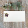 Toasted Crumpet Hellebore Bone China Rectangular Soap Dish- Soaps & Lotions|Serving Plates & Boards