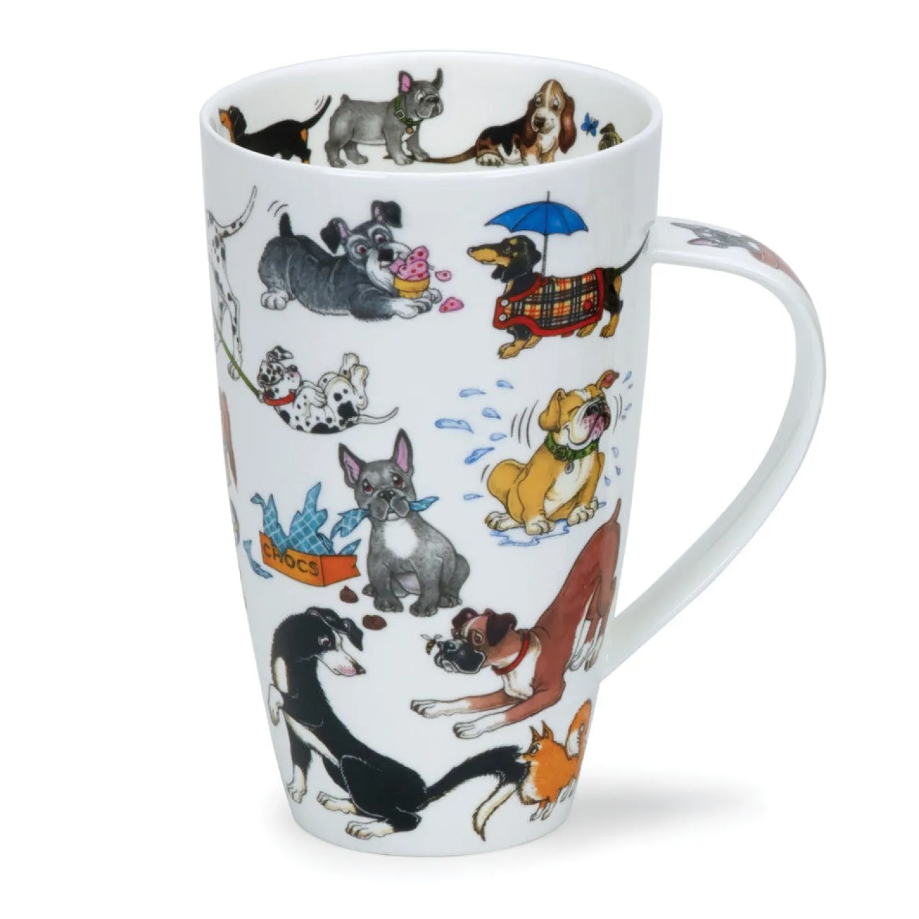 Dunoon Henley Barking Mad Mug- Animals|Whimsical