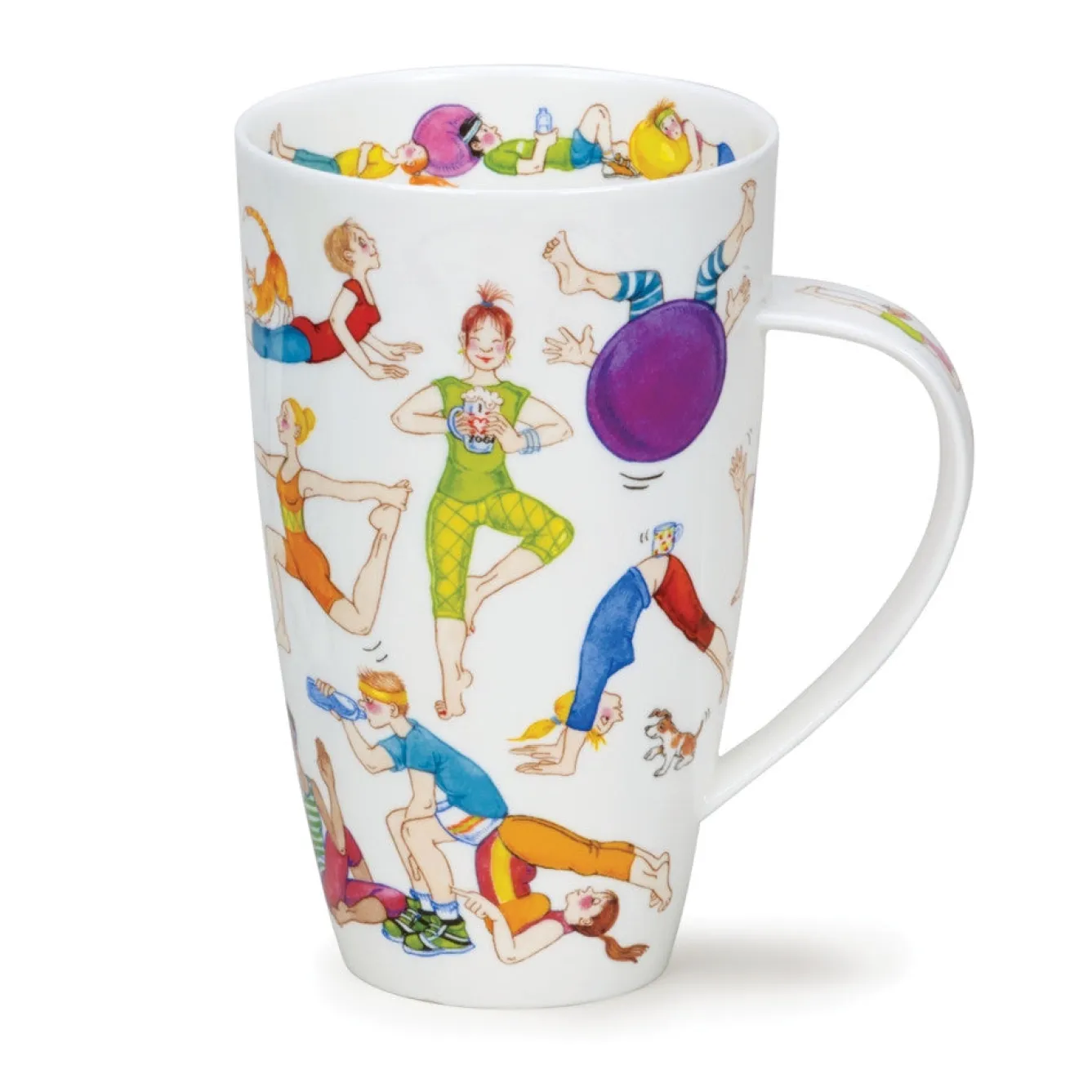 Dunoon Henley Flexible Friends Mug- Whimsical