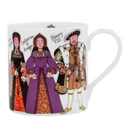 Alison Gardiner Henry VIII & His Wives Mug Boxed- Great Britain