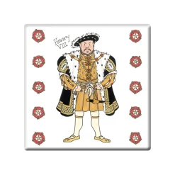 Alison Gardiner Henry VIII Coaster- Coasters