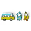 The Herdy Company Herdy Adventures Pin Badge Set- Key Chains|Children