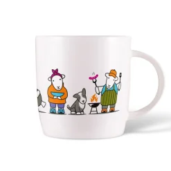 The Herdy Company Herdy Baa-B-Q-ewe Mug- Tea|Bright Colors