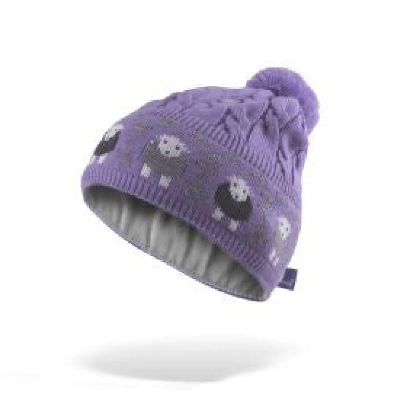 The Herdy Company herdy Cable Bobble Hat- Umbrellas