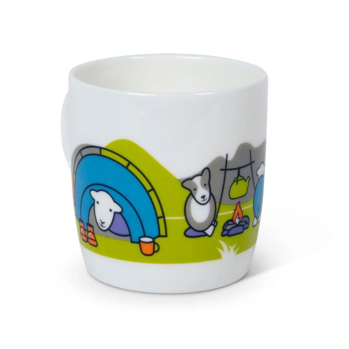 The Herdy Company Herdy Camping Mug- Tea|Bright Colors