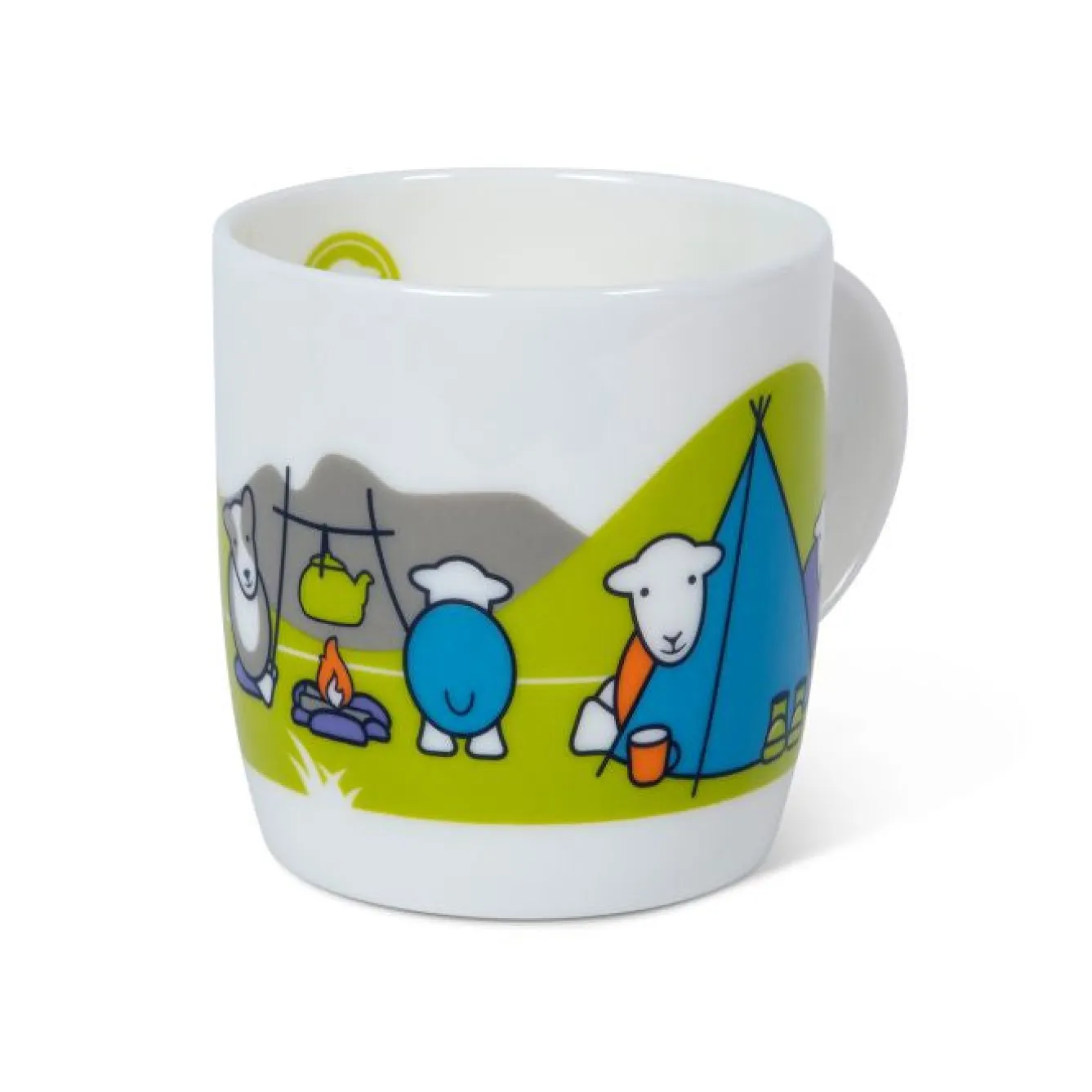 The Herdy Company Herdy Camping Mug- Tea|Bright Colors