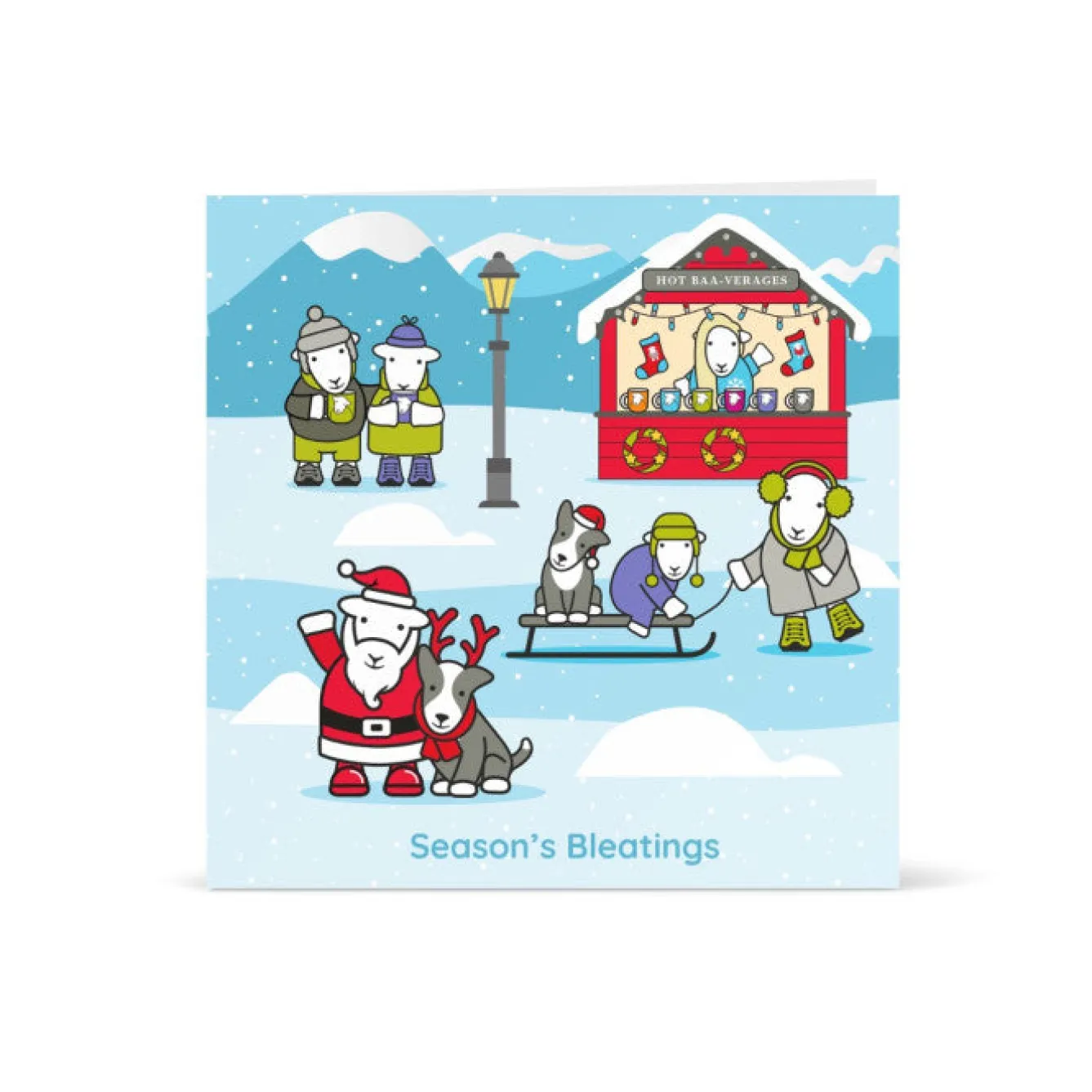 The Herdy Company Herdy Christmas Card 6 Pack- Christmas Cards|Greeting Cards
