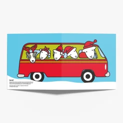 The Herdy Company Herdy Christmas Card 10 Pack- Christmas Cards|Greeting Cards