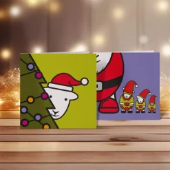 The Herdy Company Herdy Christmas Card 10 Pack- Christmas Cards|Greeting Cards