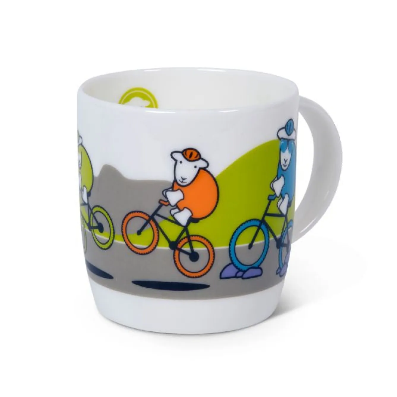 The Herdy Company Herdy Cycling Mug- Tea|Bright Colors