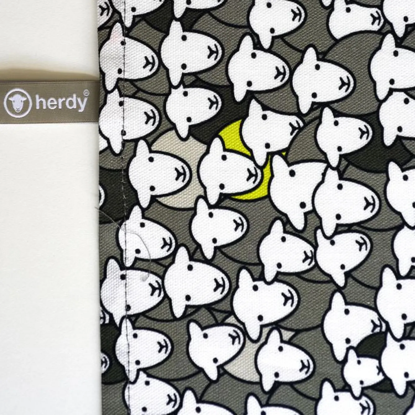 The Herdy Company herdy Flock Cotton Tea Towel- Tea|Tea
