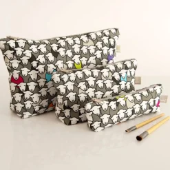 The Herdy Company Herdy Flock Large Cosmetic Bag- Bags