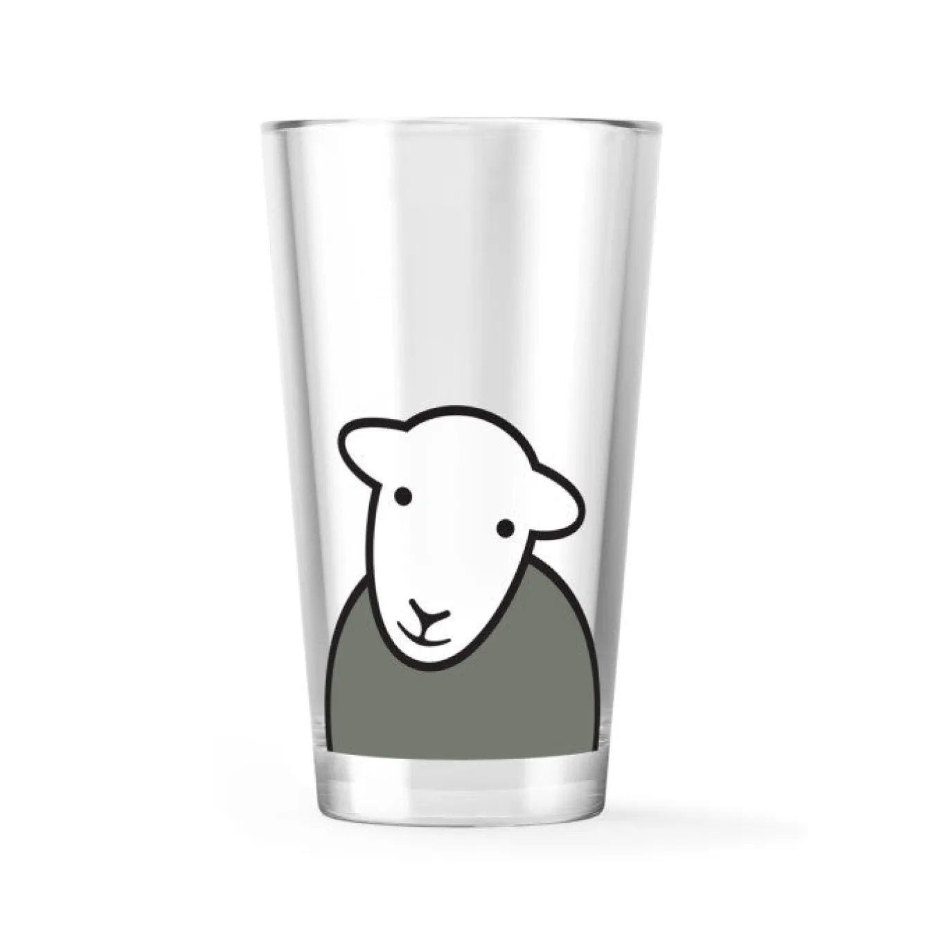 The Herdy Company Herdy 'Hello' Tumbler Glass- Tea|Bright Colors