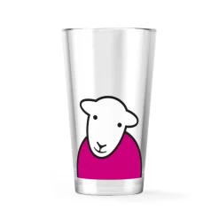 The Herdy Company Herdy 'Hello' Tumbler Glass- Tea|Bright Colors