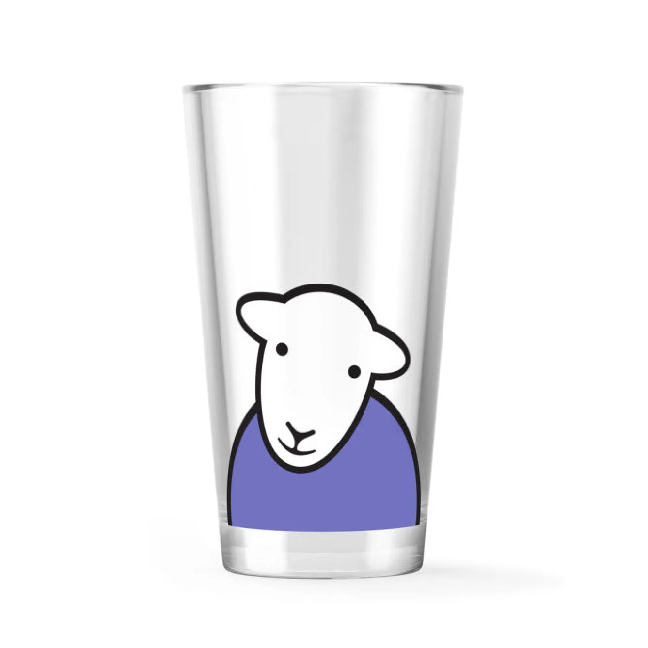 The Herdy Company Herdy 'Hello' Tumbler Glass- Tea|Bright Colors