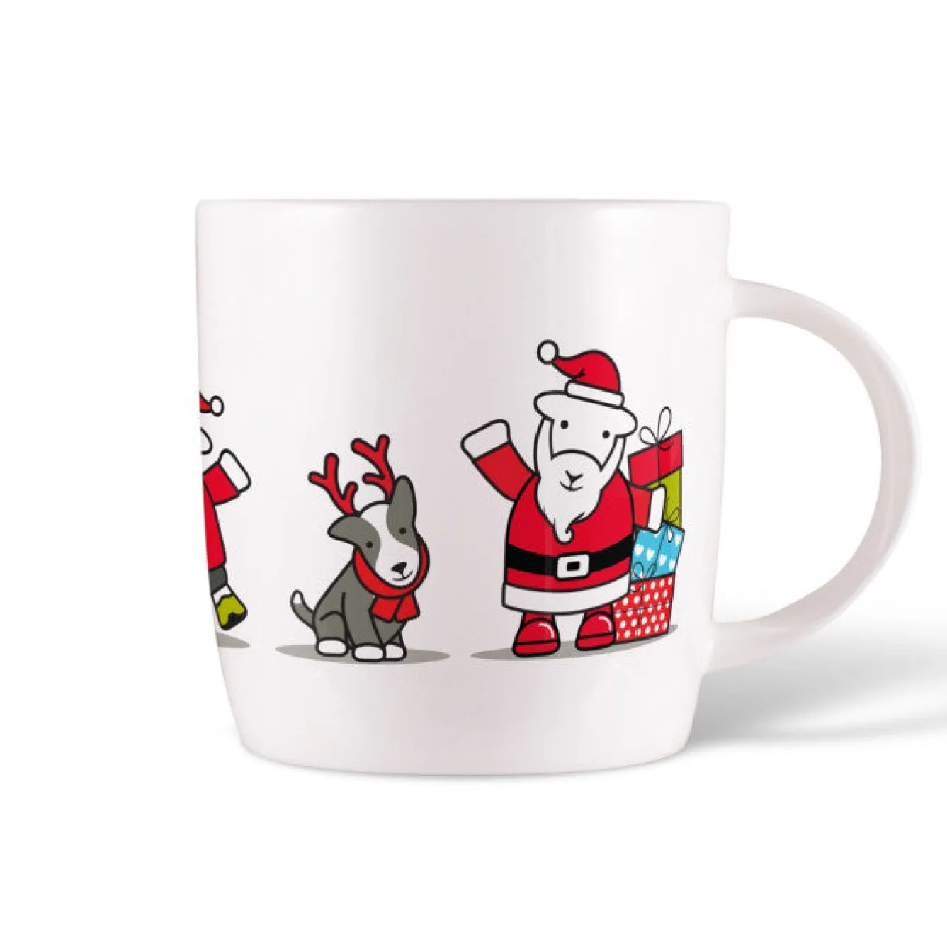 The Herdy Company Herdy Limited Edition Christmas Mug 2024- Tea|Bright Colors