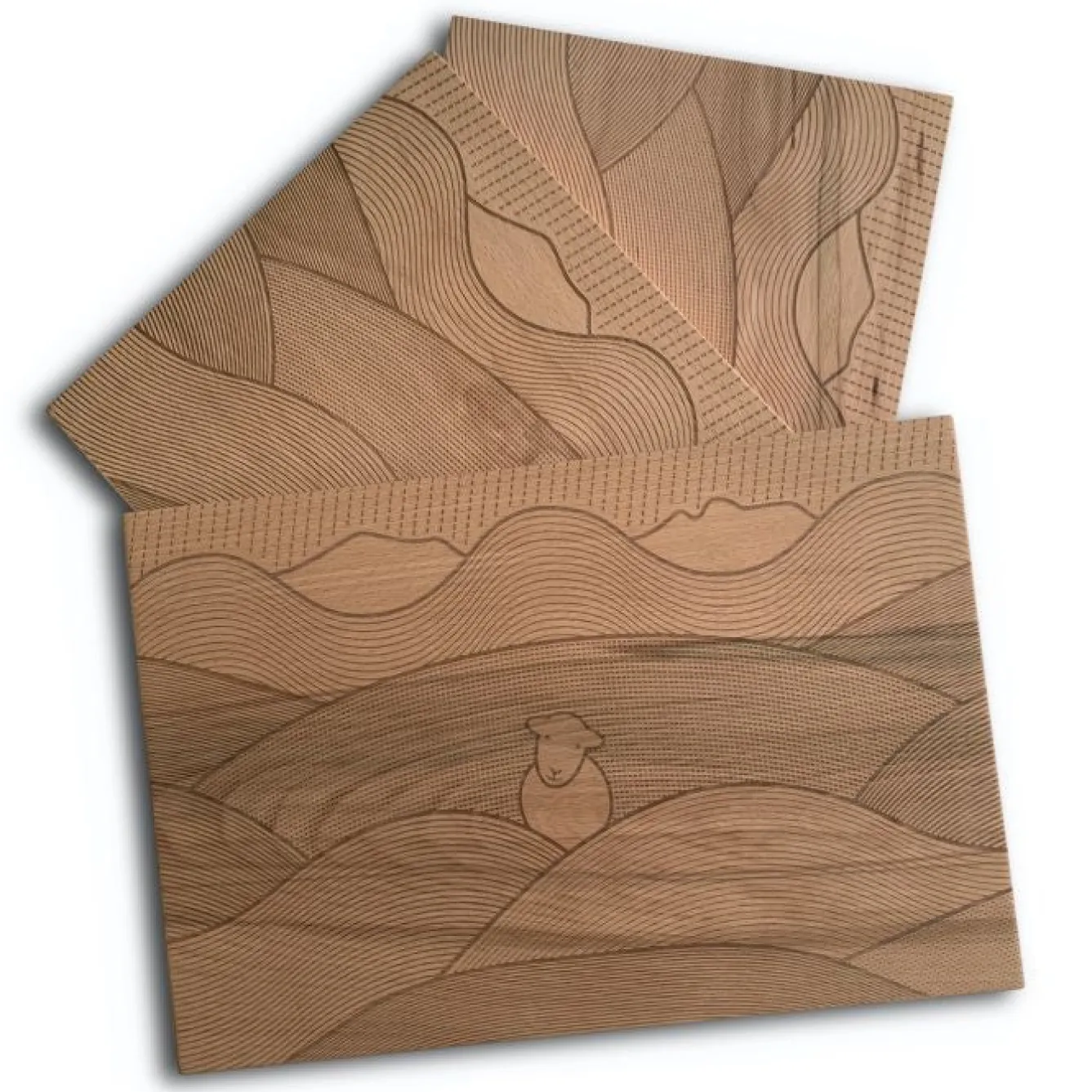 The Herdy Company herdy Line Chopping Board- Chopping Boards